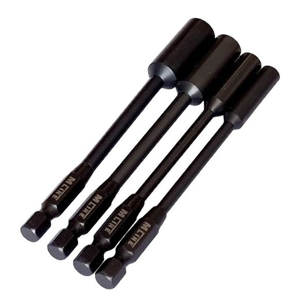 MLine Premium Black Power Tool Tip Set Steckschlüssel