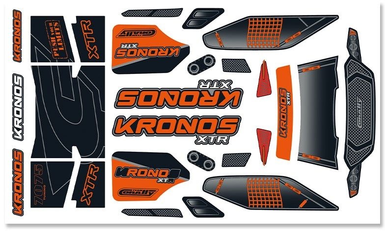 Team Corally - Karosseriedekorbogen - Kronos XTR - 1 Stck