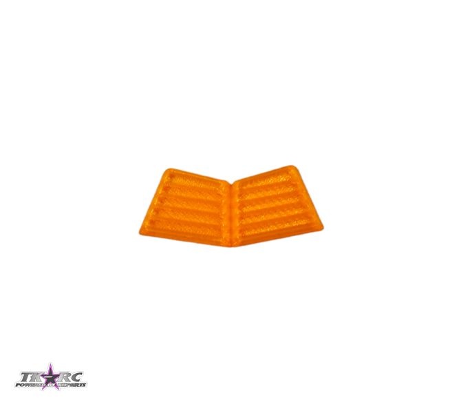 JS-Parts ultraflex Seiteneinlass für Traxxas Sledge orange
