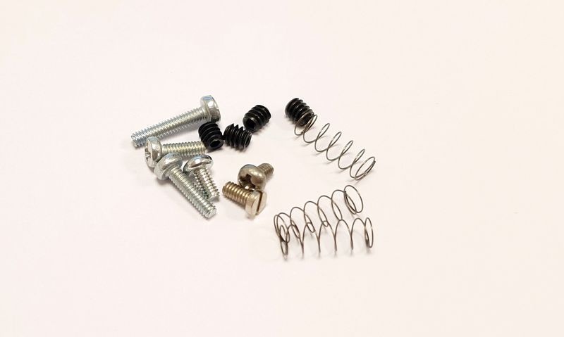 NSR Screw Full Kit (4 axle screws+3 medium springs+ M2x3,
