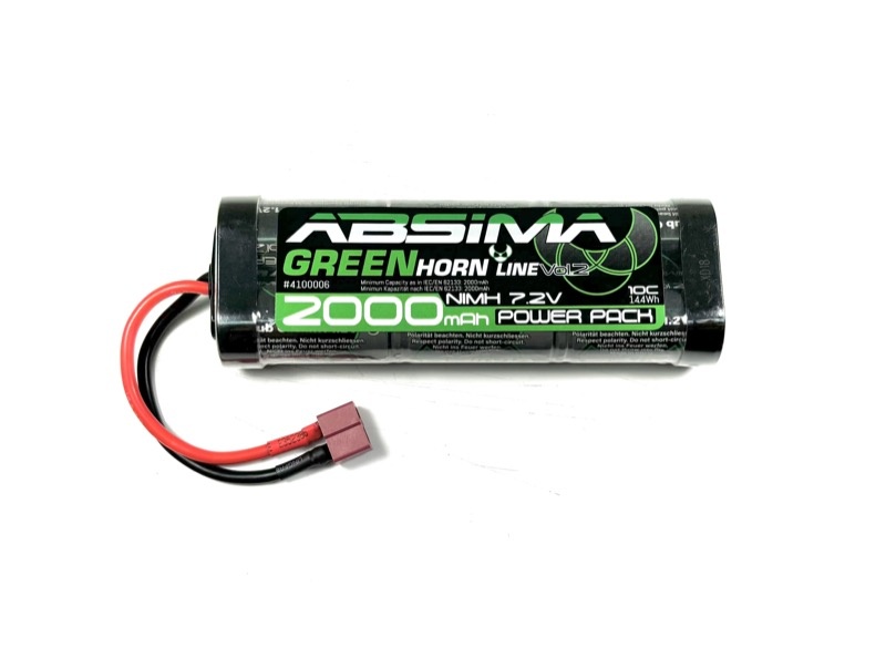 Absima Greenhorn Vol.2 NiMH 7.2V 2000 (T-Plug)