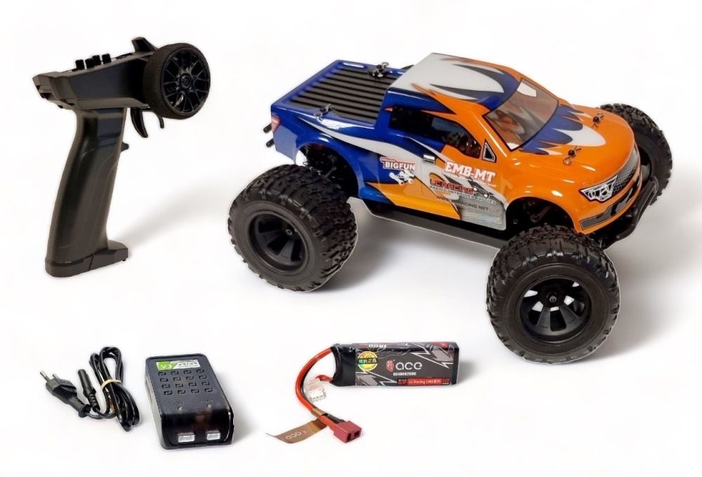 LC-Racing 1/14 Monstertruck RTR - Brushed LC-EMB-MTL