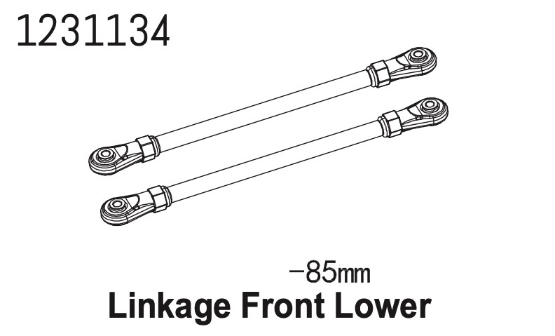 Absima Linkset vorne 85mm CR4.4 (2)