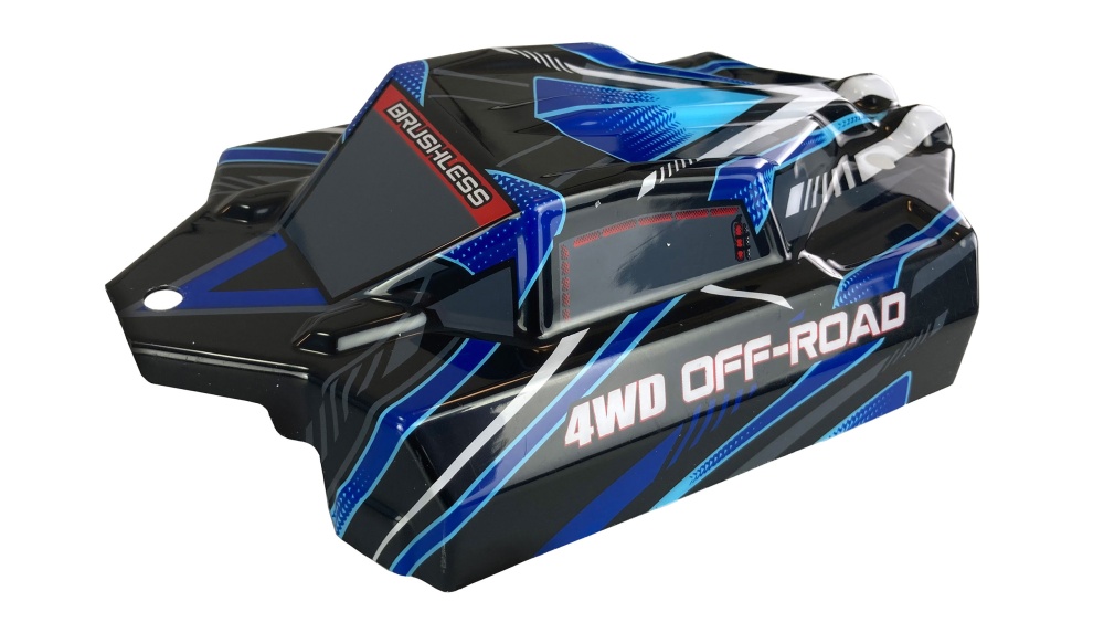 Hyper Go Karosserie Buggy Hyper Go blau