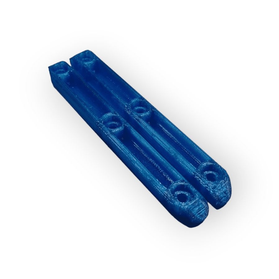 JS-Parts ultraflex Dachskid für Arrma Kraton 8s (2) blau