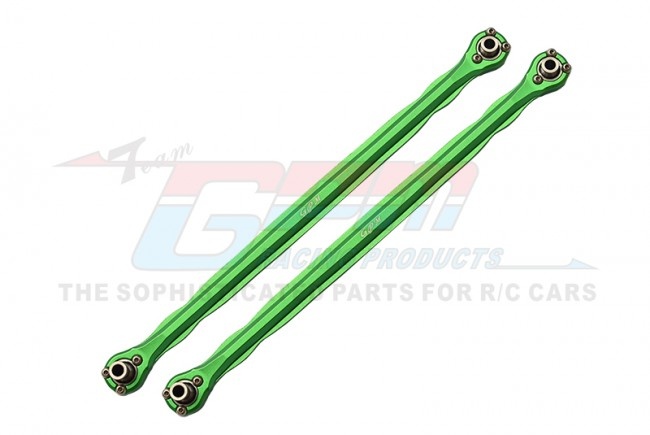 GPM Aluminum 6061-T6 Front Steering Rod - 2PC Set for