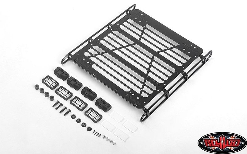 RC4WD Adventure Steel Roof Rack W/ Front and Rear