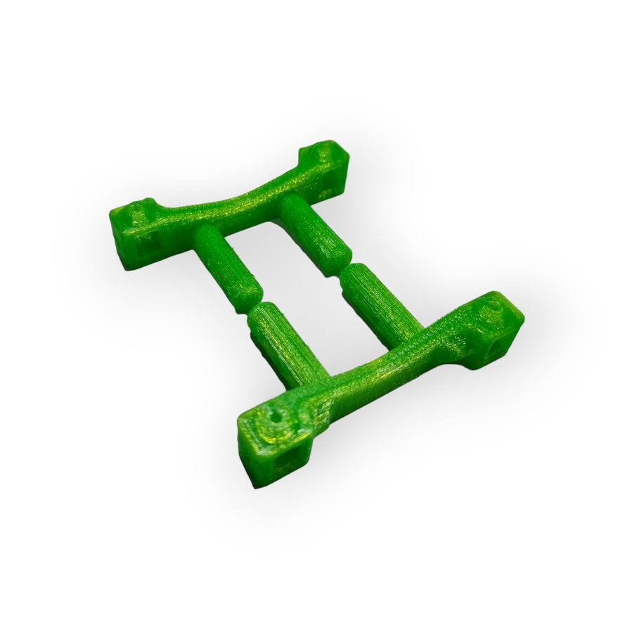 JS-Parts ultraflex Karohalter für Arrma Gorgon (2) grün