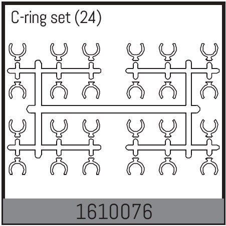 Absima C-Ring Set (24)