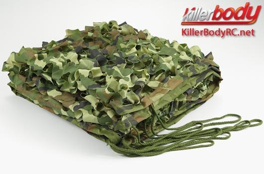 Killerbody Camouflage Netz Scale-Zubehör 1:10 1,5x1,5m