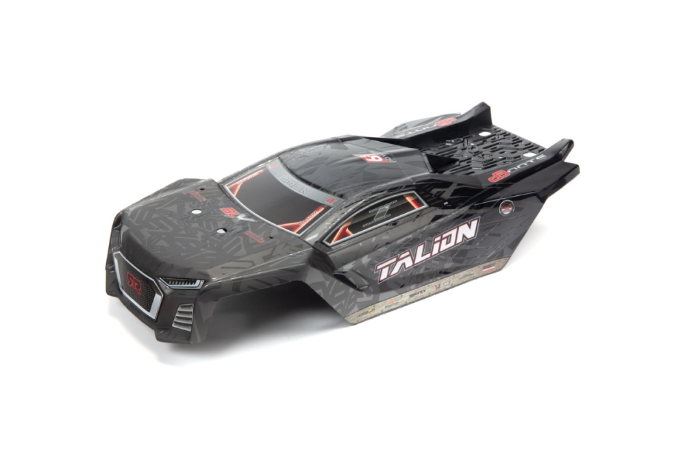 Arrma Talion 6S Blx Painted Decaled Trimmed Body Black