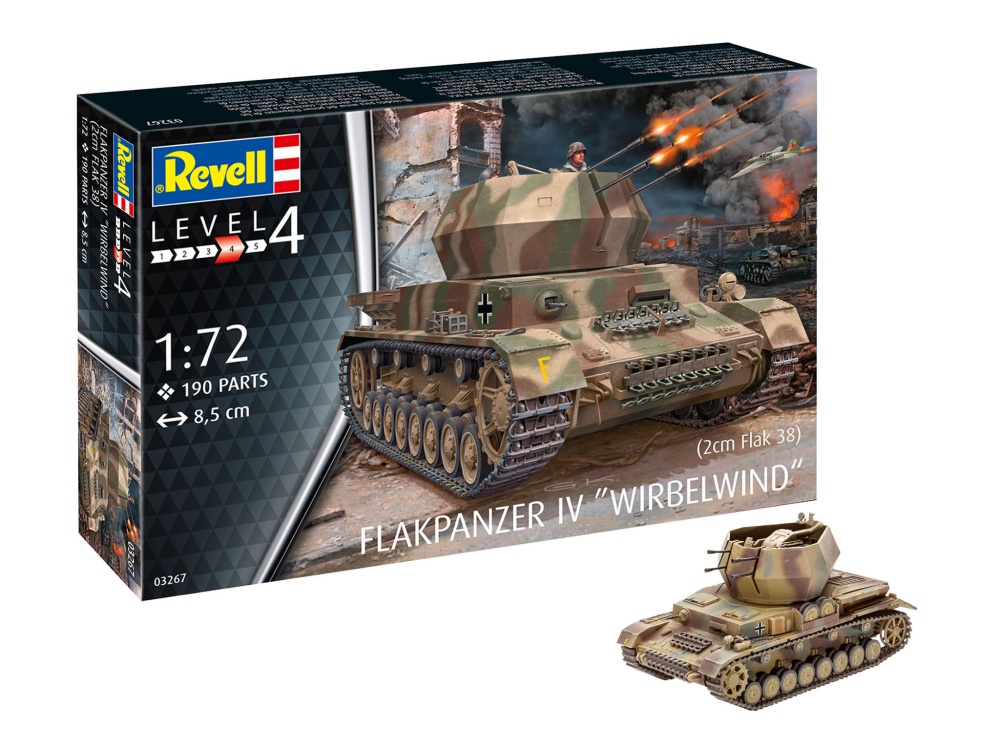 Revell Flakpanzer IV Wirbelwind (2 cm Flak 38)
