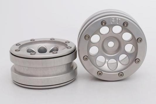 Metsafil Beadlock Wheels PT- Ecohole Silber/Silber 1.9