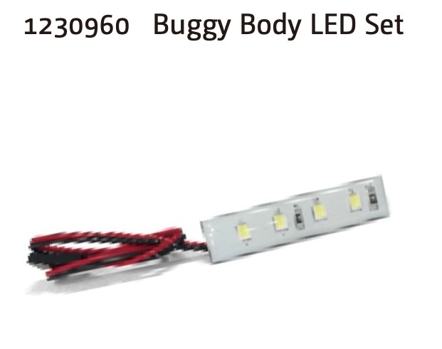 Absima Buggy Karosserie LED Set AB3.4(BL)-V2