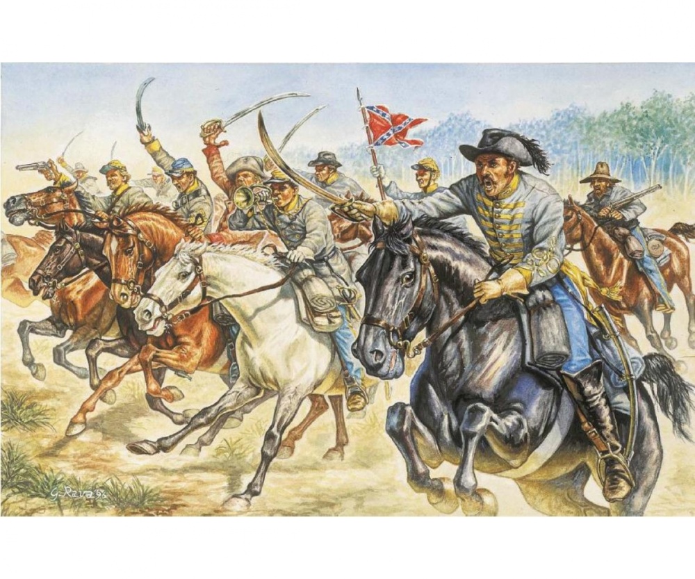 Italeri 1:72 Konföderierten Kavalleri
