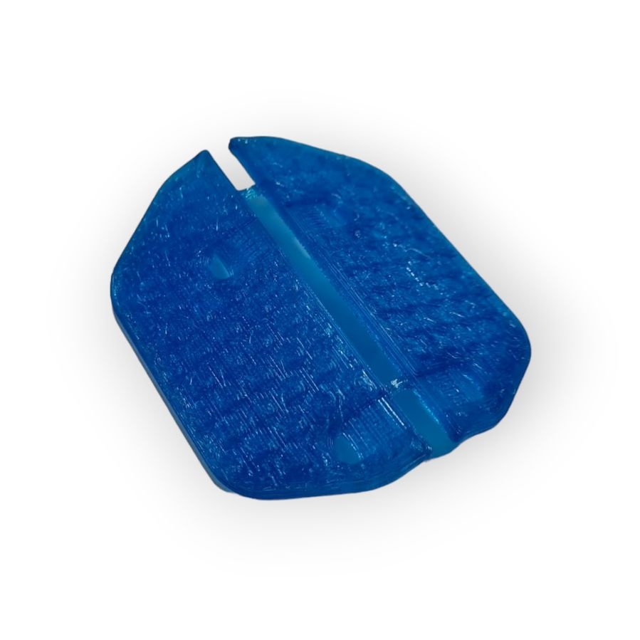 JS-Parts ultraflex Mudguards für Arrma Gorgon (2) blau