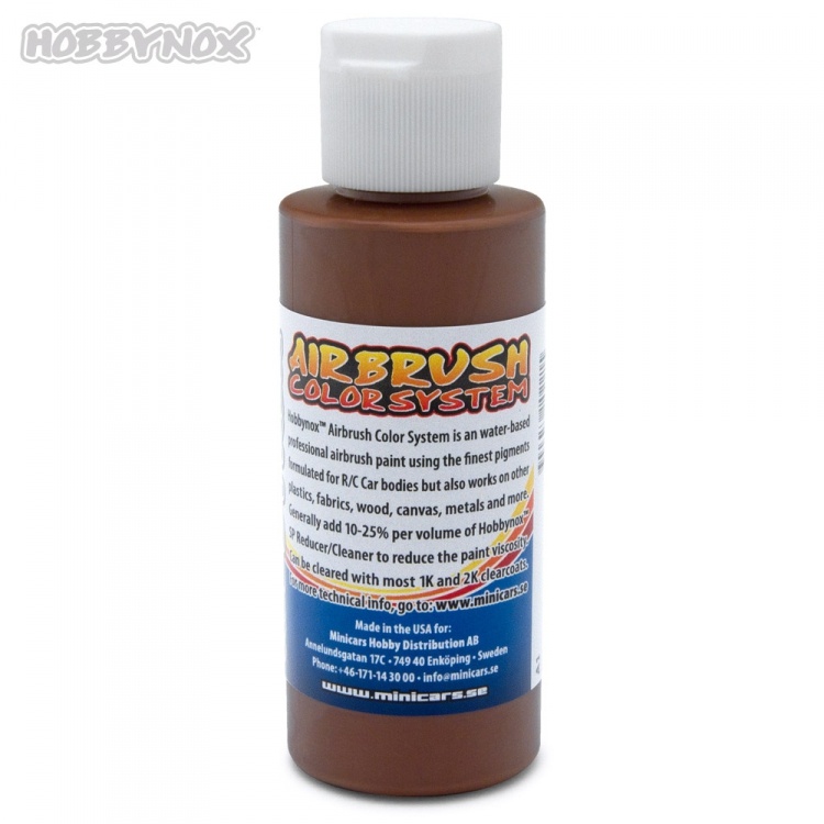 Hobbynox Airbrush Color Solid Brown 60ml
