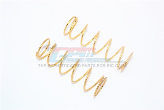 GPM SPARE SPRINGS (GOLD) FOR FRONT/REAR DAMPERS -2PC