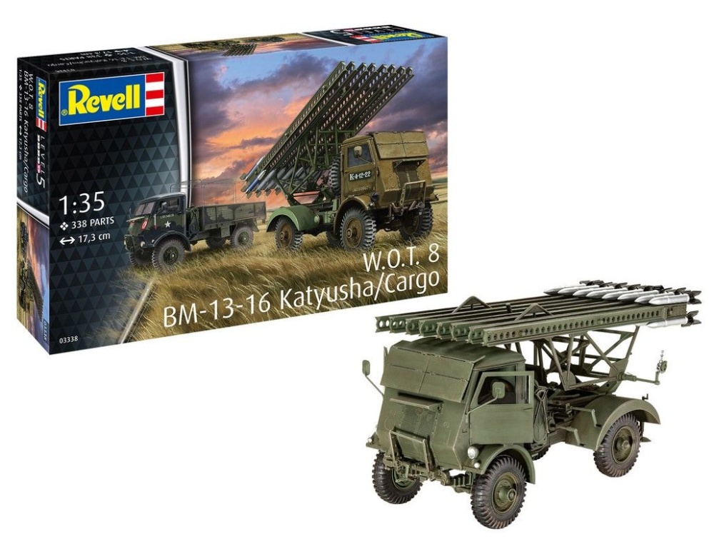 Revell W.O.T. 8 BM-13-16 Katyusha-Cargo