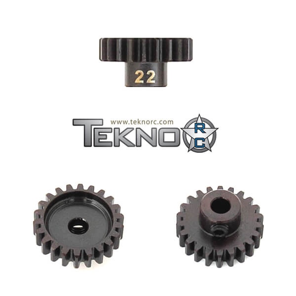Tekno RC TKR4182 - M5 Pinion Gear (22t, MOD1, 5mm Bohrung,