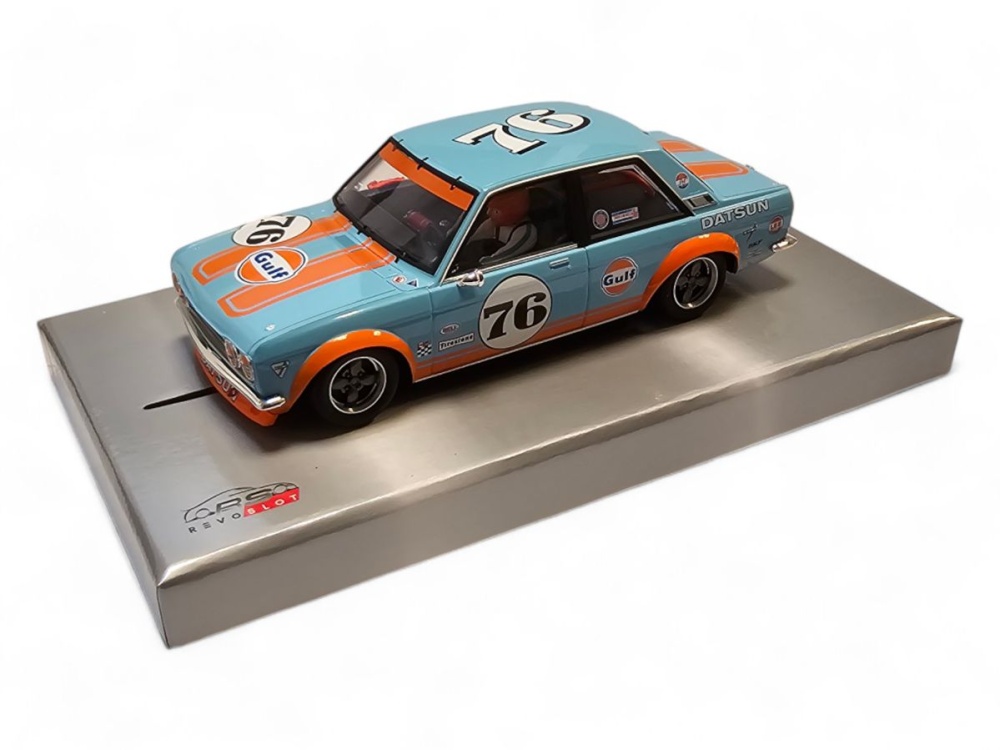 RevoSlot Datsun 510 - Gulf-Design #76 (RS0238)