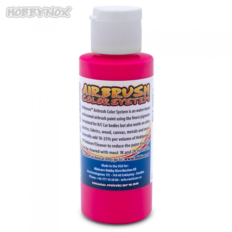 Hobbynox Airbrush Color Neon Pink 60ml