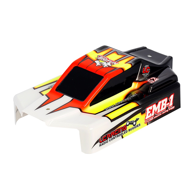 LC Racing Karosserie Buggy 1/14 lackiert (PC)-2020