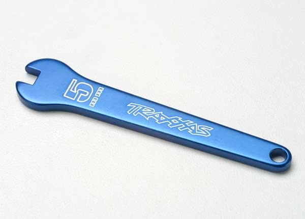 Traxxas Gabelschlüssel, 5mm (blau eloxiertes Aluminium)