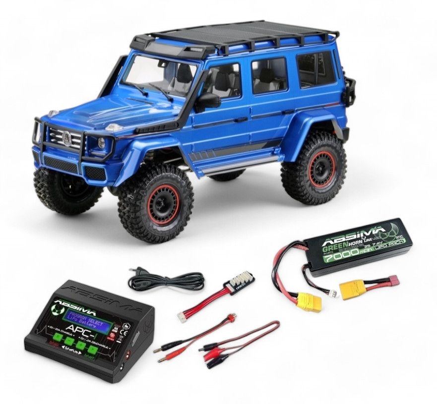 Absima 1:10 EP Crawler CR4.4 WOLF 2.4GHz blau RTR