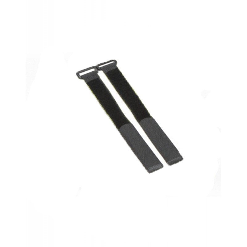 Flexytub Klettband Nylon 27cm x2cm schwarz (2 Stück)