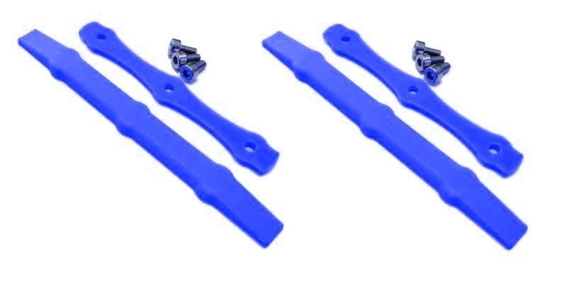 JS-Parts Dachskid kurz 100x8mm 2 Stück blau