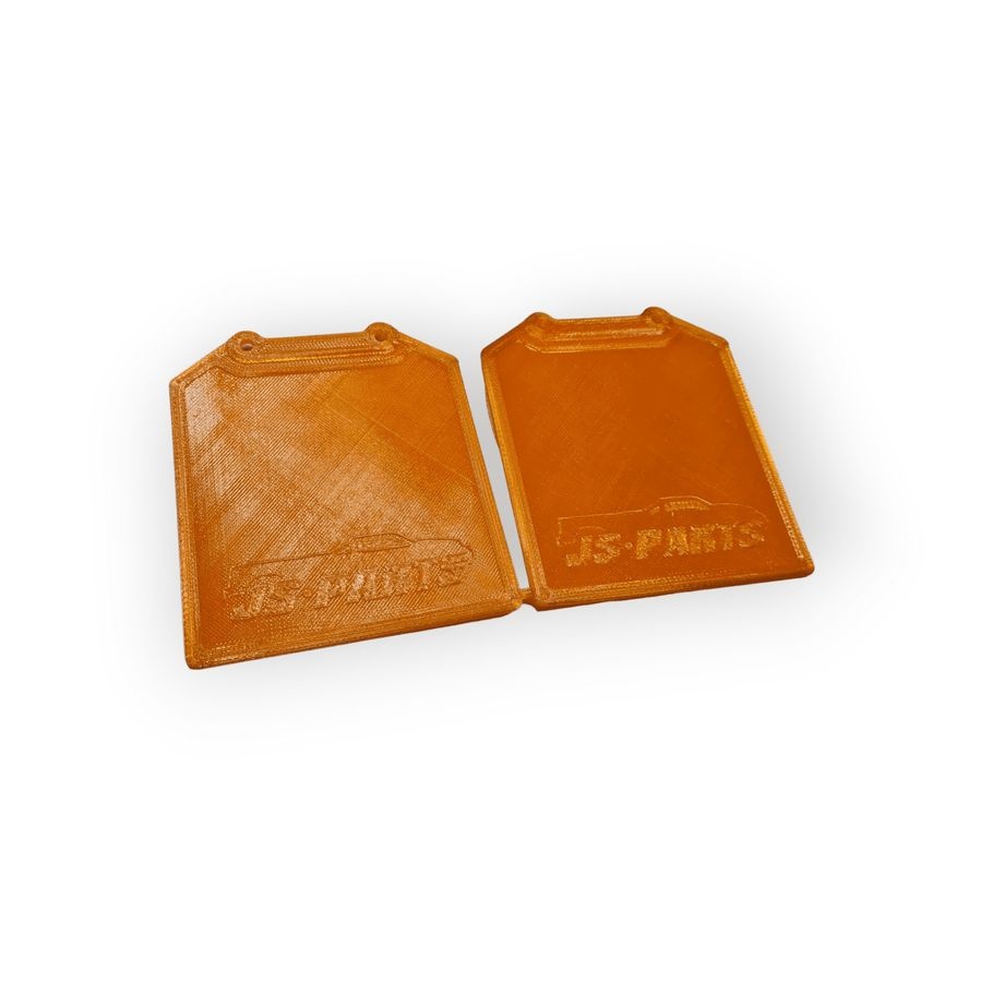 JS-Parts ultraflex Schmutzfänger für Losi 5ive t (2) orange