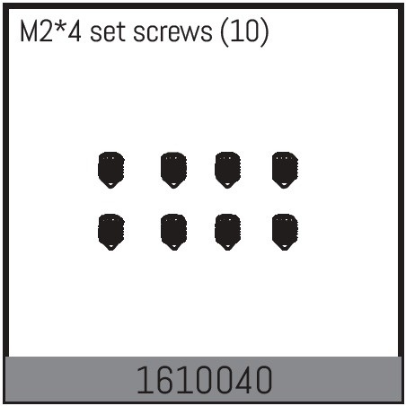 Absima M2*4 Set Screws (10)