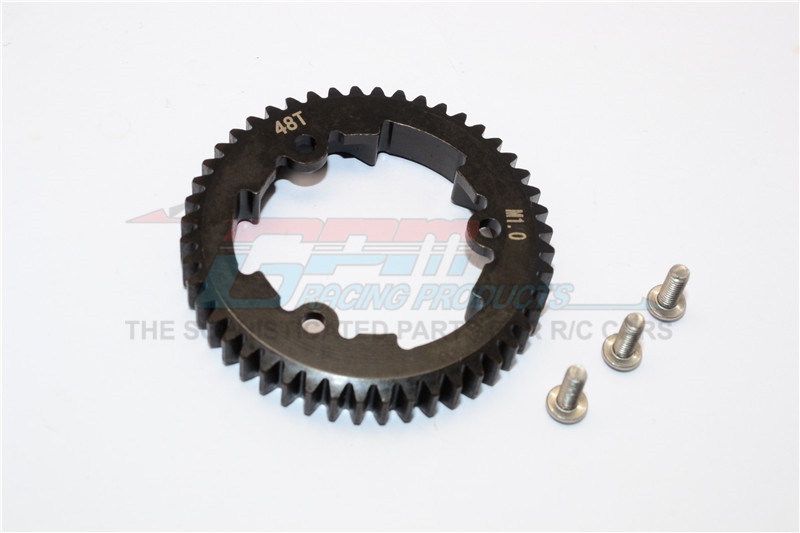 GPM steel spur gear 48T (M1.0) - 1PC Set for Traxxas