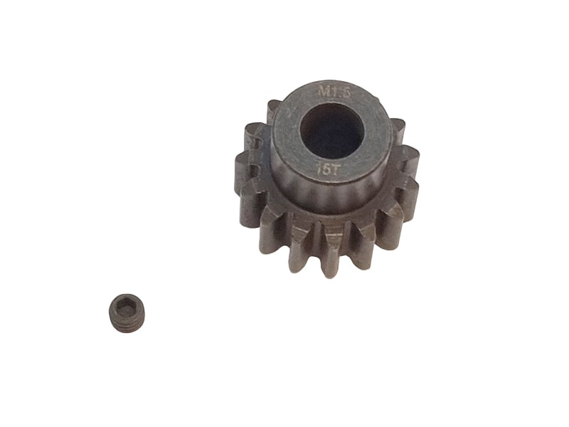Stahl Motorritzel Modul 1.5 15 Zähne für 8mm Welle