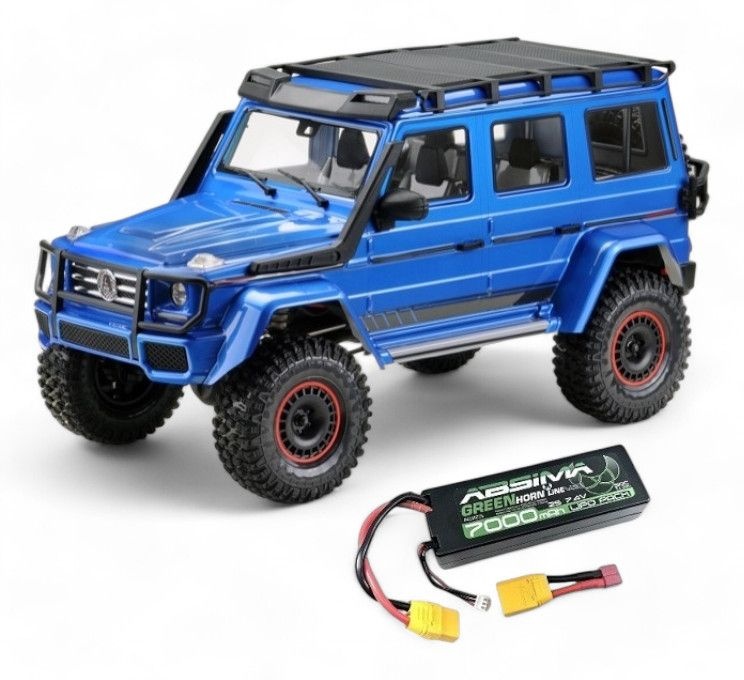 Absima 1:10 EP Crawler CR4.4 WOLF 2.4GHz blau RTR