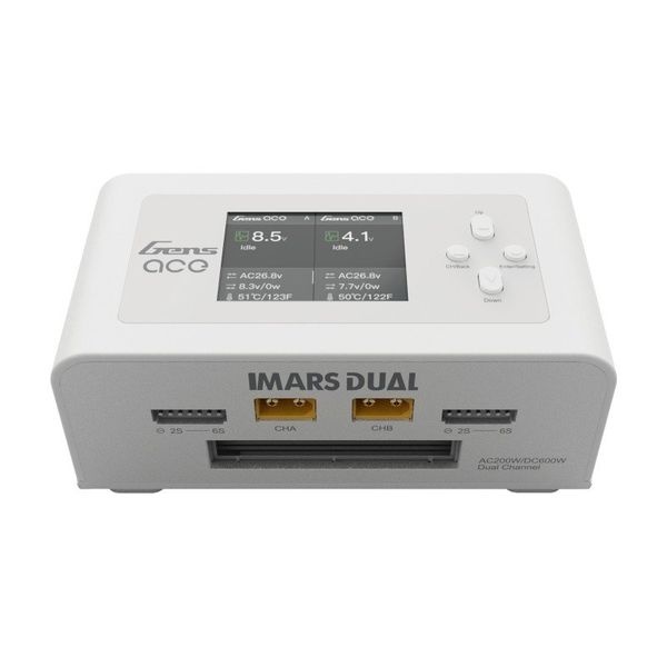 Gens ace Imars Dual Channel AC200W/DC300Wx2