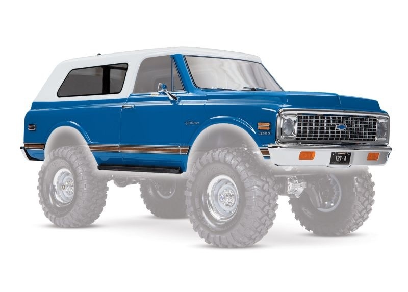 #Auslauf Traxxas Karo Chevrolet Blazer 1972 blau