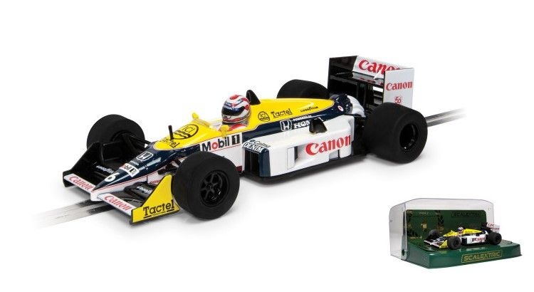 Auslauf -Scalextric 1:32 Williams FW11 - Nelson Piquet 1987