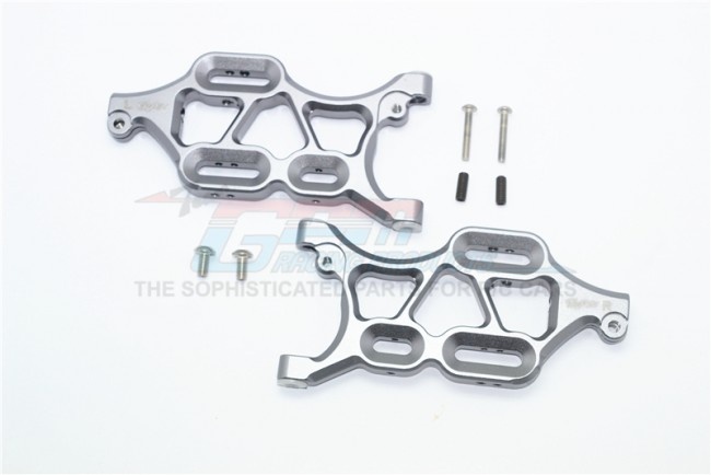 GPM aluminium front lower arms - 8PC Set for Thunder Tiger