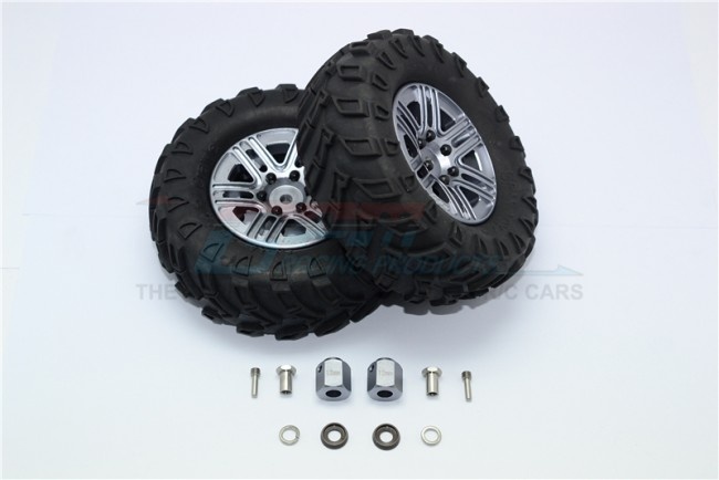 GPM 1.9 aluminum 6 spokes BBS rims with onroad tires and