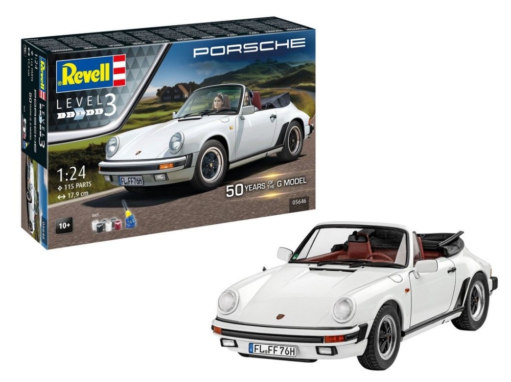 Revell Geschenkset 50 Jahre Porsche 911 G-Modell