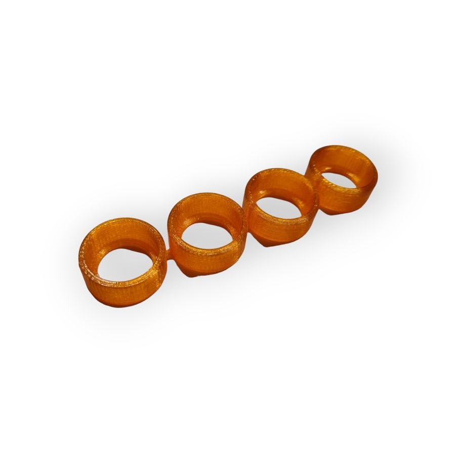 JS-Parts ultraflex Querlenker Kappen Arrma 8s (4) orange