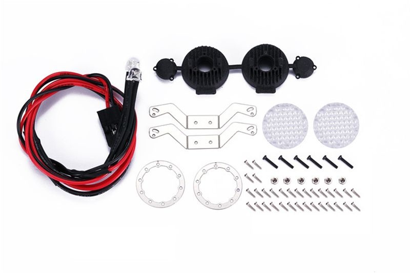 GPM Scale Accesories: RC Car Bumper Spotlight for Crawlers