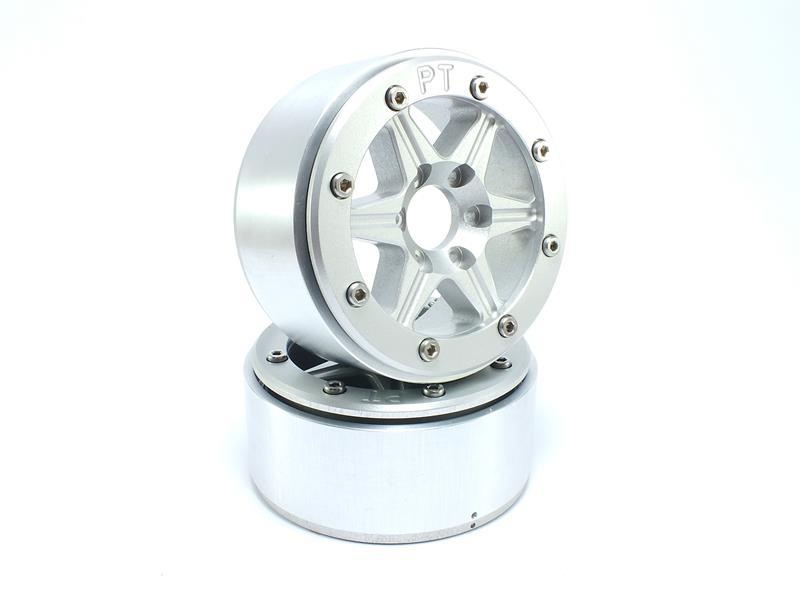 Metsafil Beadlock Wheels SIXSTAR silber/silber 1.9 (2) ohne