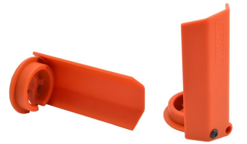 RPM Dämpferstangen-Schützer(2) orange für Traxxas XMAXX
