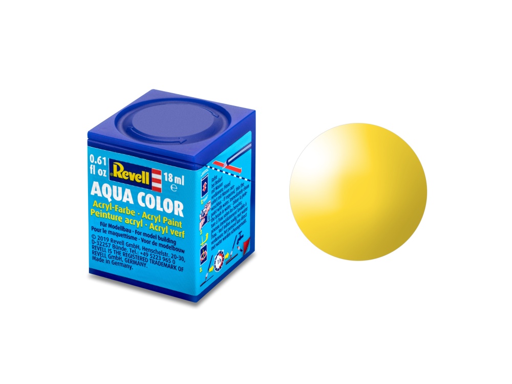 Revell Aqua Color Gelb, glänzend, 18ml, RAL 1018