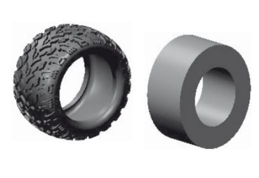 Amewi Tyre & Inner Spong AM10T (2)