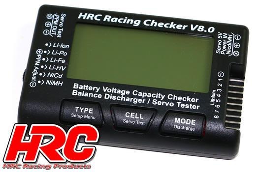 HRC Battery Analyzer - 1-8S - Checker & Balancer