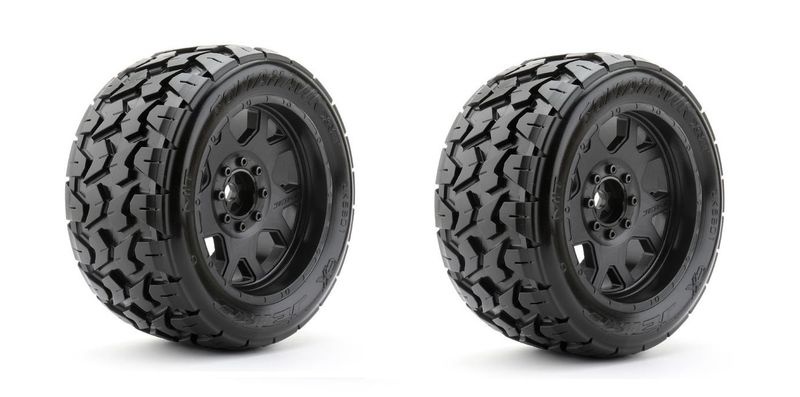 JETKO Extreme X-MT Tyre Tomahawk Belted on X-Maxx Black